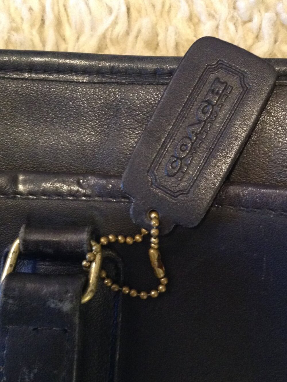 VTG '80-90 Coach Metropolitan Prescott Briefcase #036-0031 Authenticated Collect - Picture 6 of 7